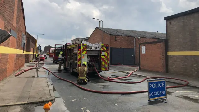 Fire on Cumberland Street