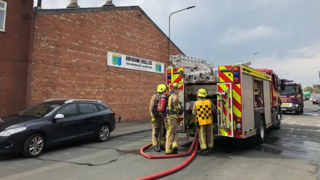 Fire on Cumberland Street