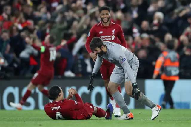 Liverpool celebrate