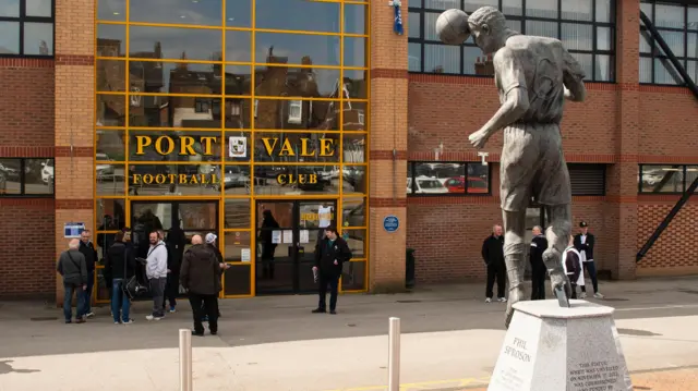 Outside of Port Vale Football Club