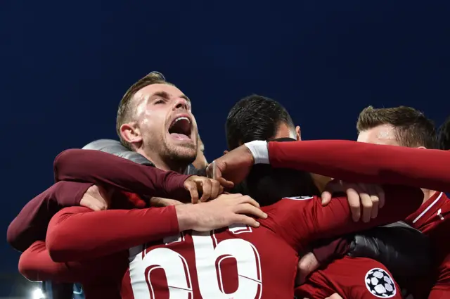 Liverpool celebrate