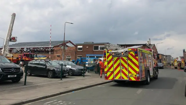 Fire on Cumberland Street