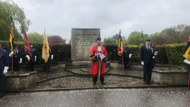 Memorial service in Hull