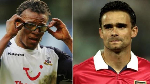 Edgar Davids and Marc Overmars