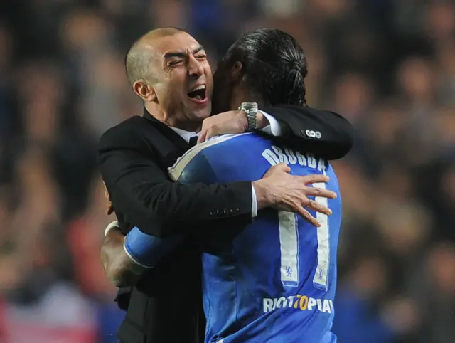 Di Matteo and Drogba