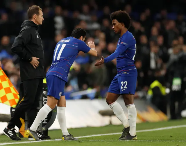 Pedro and Willian