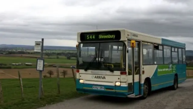 Shropshire bus