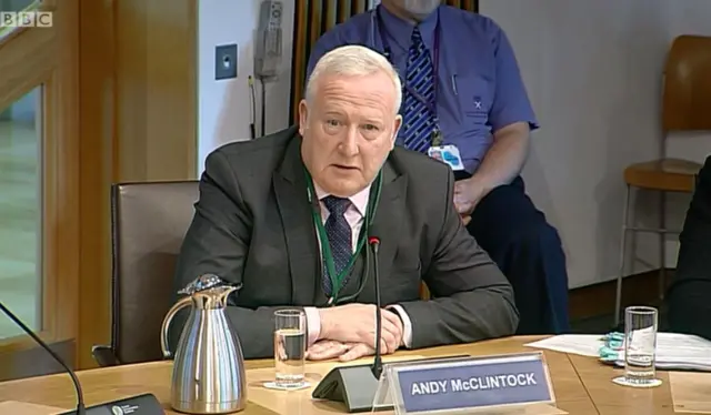 Andy McClintock from the Scottish government