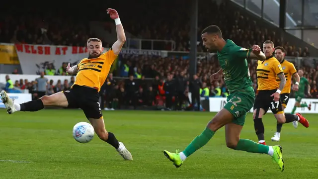 CJ Hamilton goal