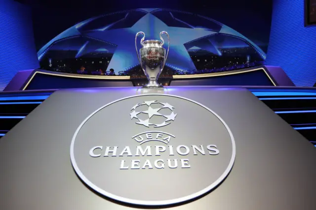 Champions League trophy