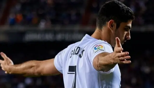 Valencia forward Goncalo Guedes