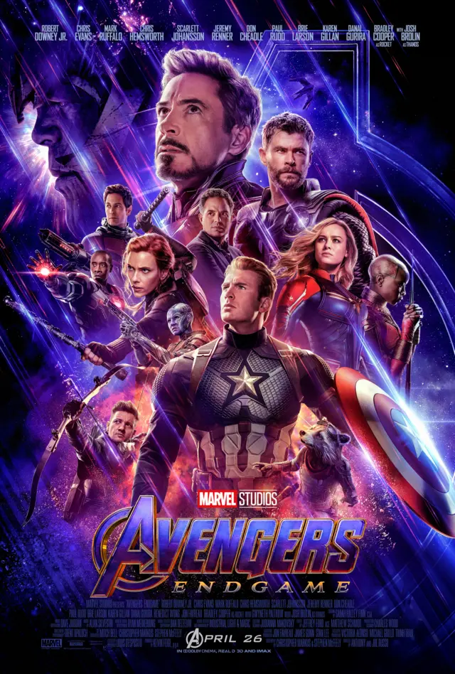 The poster for Avengers Endgame