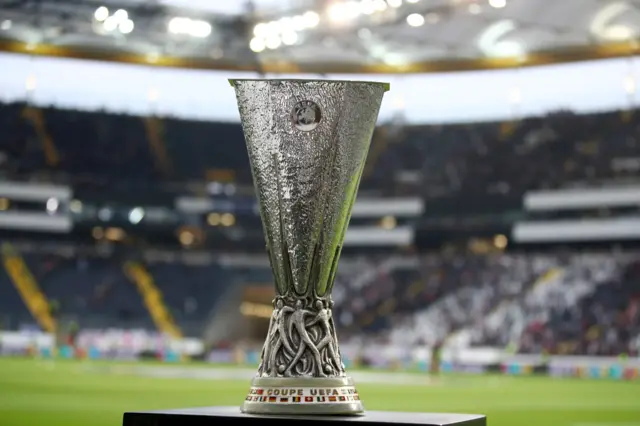 Europa League trophy