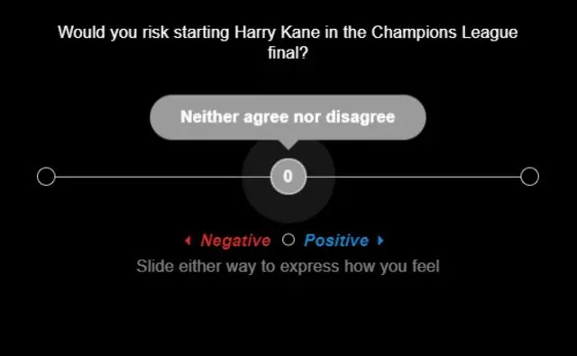 Harry Kane vote