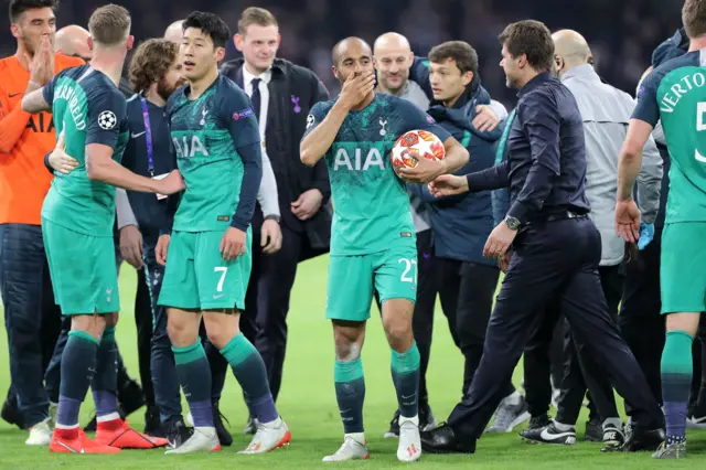 Lucas Moura and Tottenham