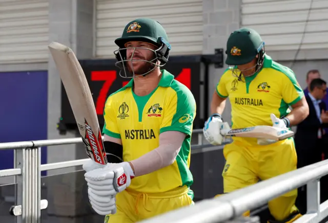 David Warner and Aaron Finch