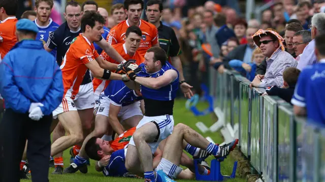 Armagh v Cavan 2015 Ulster SFC quarter-final