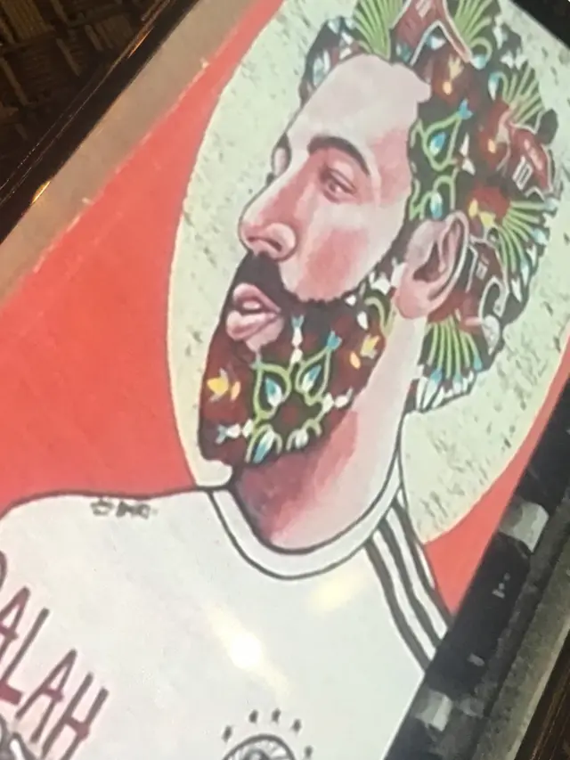 Salah mural