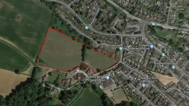 Newton Abbot homes plan