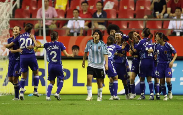 Argentina v Japan 2007