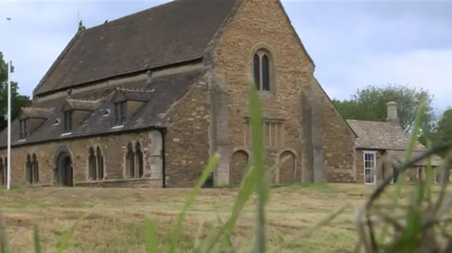 Oakham castle site