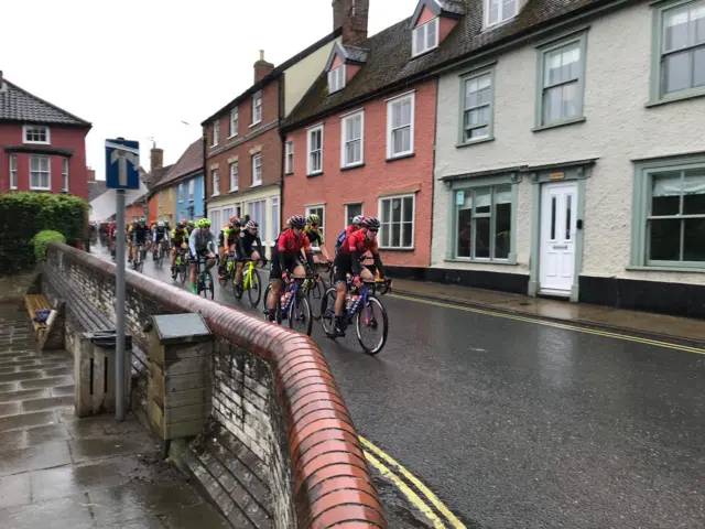 The Women's Tour in Framlingham