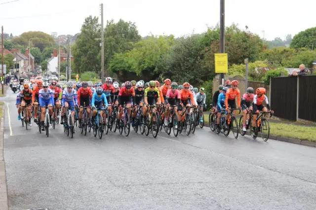 Women's Tour in Halesworth