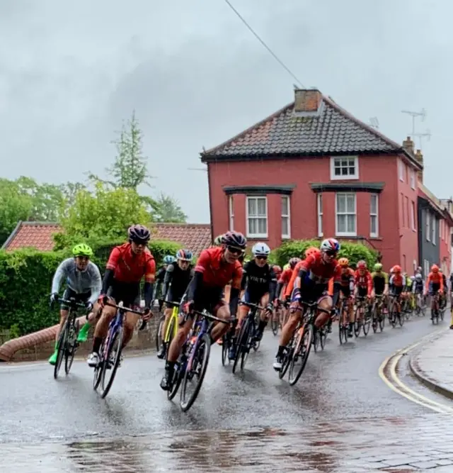 The Women's Tour in Framlingham