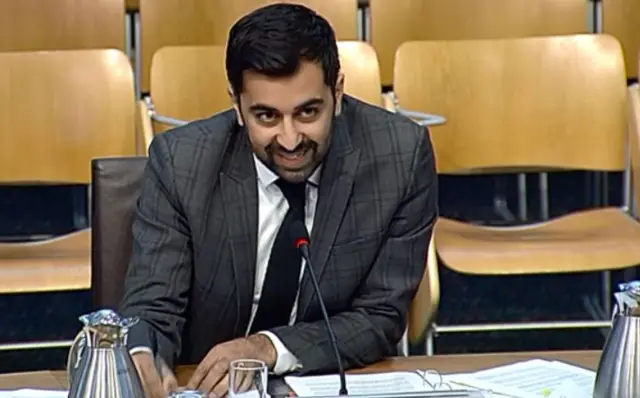 Justice Secretary Humza Yousaf