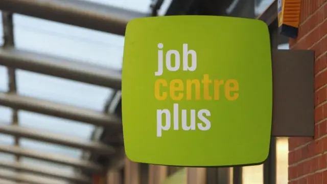 Job centre sign