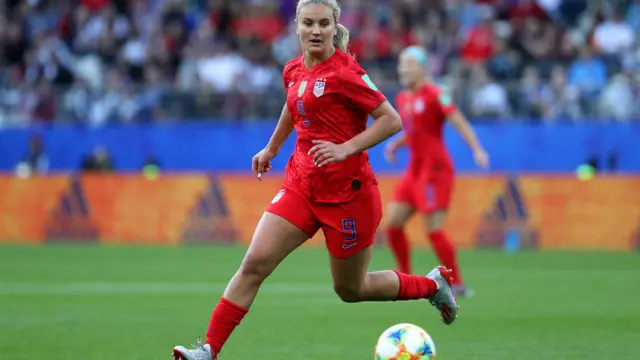 Lindsey Horan of the USA