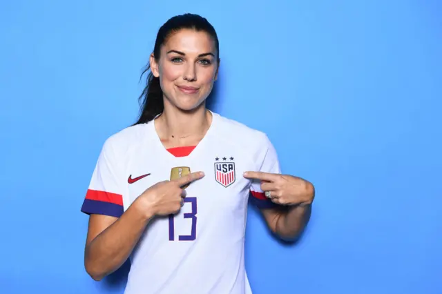 USA superstar Alex Morgan