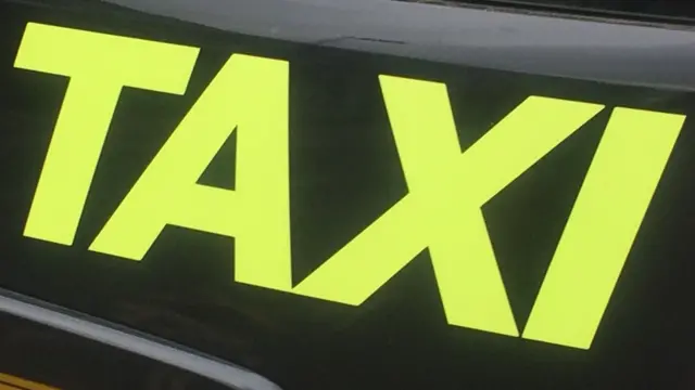 Taxi sign