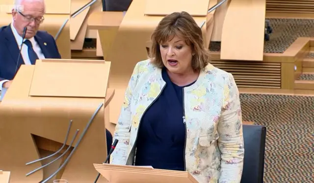 Culture Secretary Fiona Hyslop