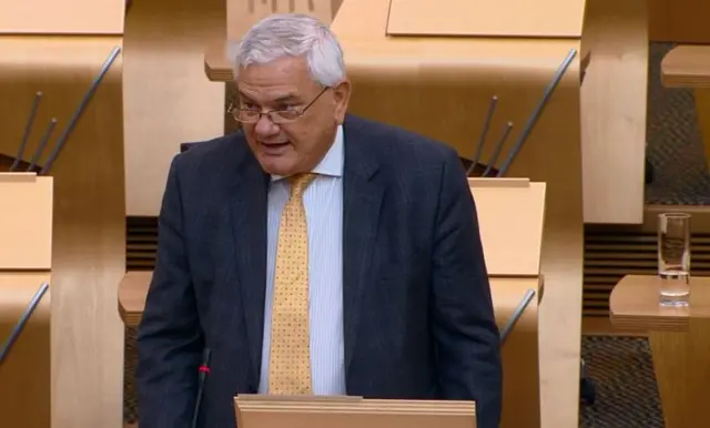 Lib Dem MSP Mike Rumbles