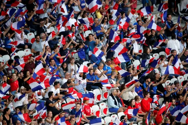 France fans