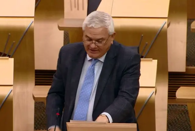 Lib Dem MSP Mike Rumbles