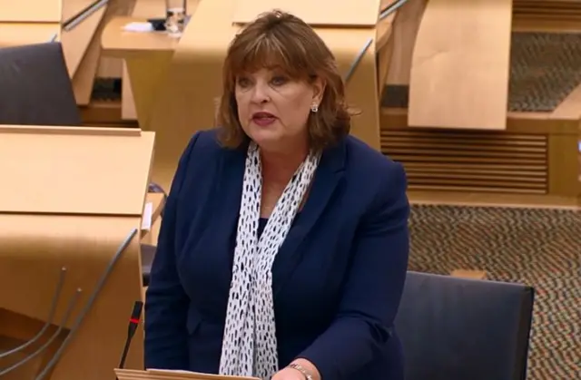 Culture Secretary Fiona Hyslop