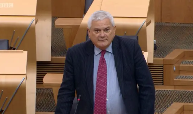 Lib Dem MSP Mike Rumbles