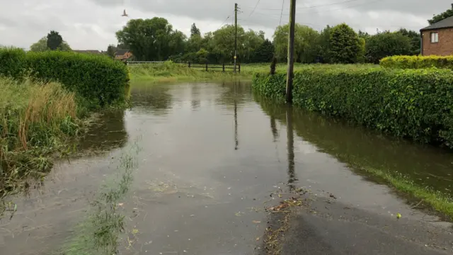 Flooding in Wainfleet