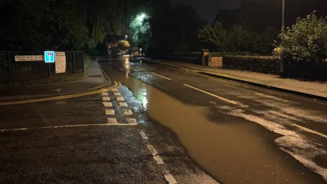 Flooding in Lowdham