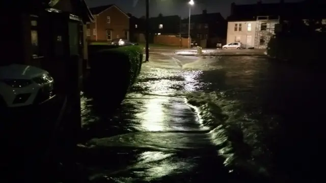 Flooding in Arnold