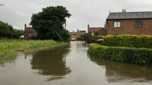 Flooding in Wainfleet