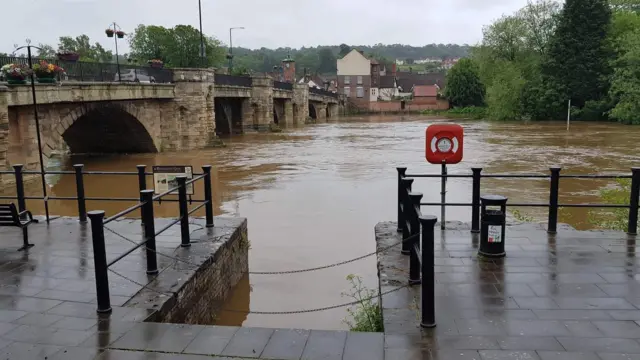 River Severn in Bridgnorth