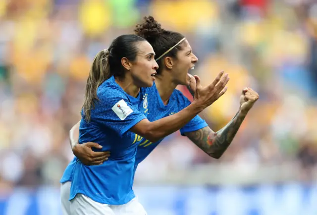 Cristiane and Marta