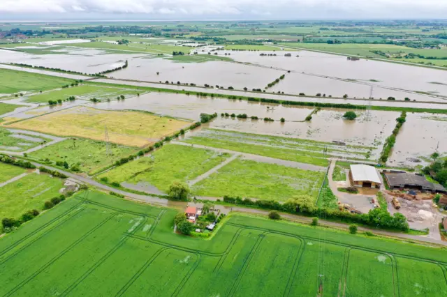 Flooding at Wainfleet