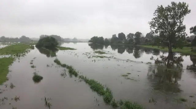 Flooding in Stafford