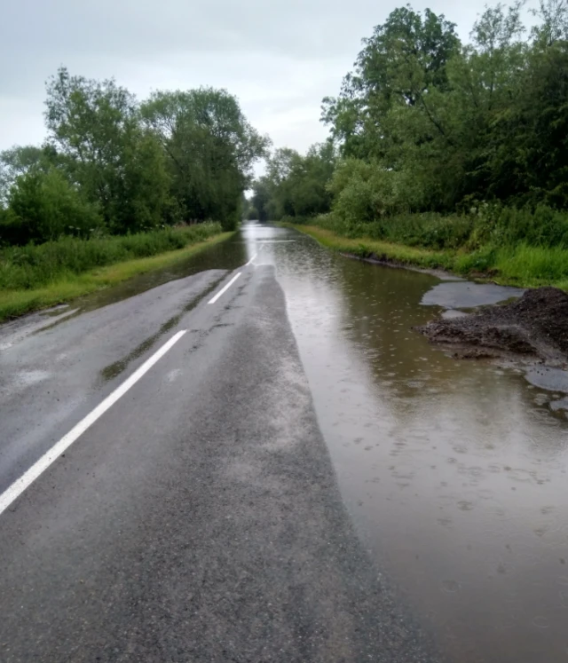 Flooding in Sileby