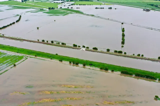 Flooding at Wainfleet