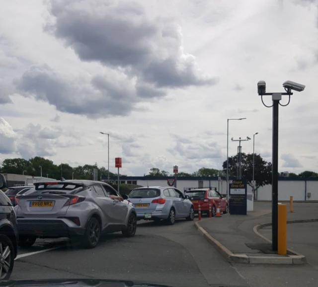 Airport queues